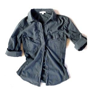 James Perse button up top